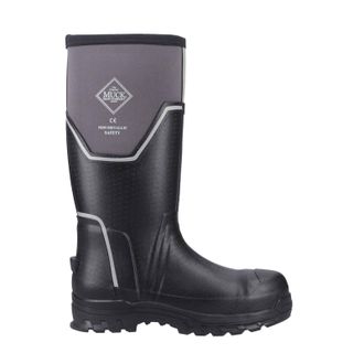 The Original Muck Boot Company Male Grit S5 Safety Wellington, Black, 10