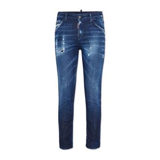 Dsquared2 Skinny Jeans, female, Blue, Size: 2XS Skinny Jeans