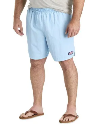 Vineyard Vines Big & Tall Island Swim Trunks in Sea Lines Jake Blue at Nordstrom, Size 2X Big