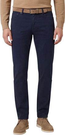 Brax Pantalon Brax Chuck donkerblauw effen katoen