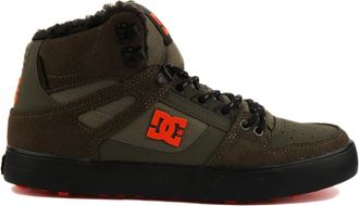 DC Sneakers, male, Green, 7 UK, Pure Hi Top WC Trainers Olive