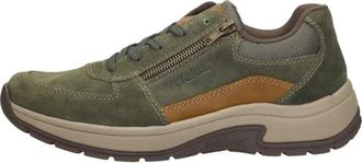 Rieker Veterschoenen Laag - Heren - Sneakers - Groen - 42 EU - Schoenen
