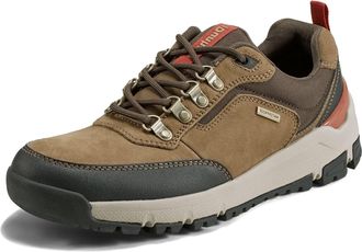 Dunham Mens Alpine Waterproof Lace-up Sneaker, Taupe, 10 XX-Wide