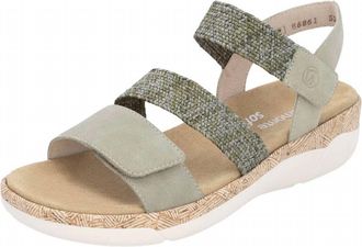 Remonte Womens Jocelyn 61 Strap Sandal In Olive Green