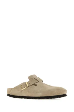 Birkenstock Boston Slippers - Beige