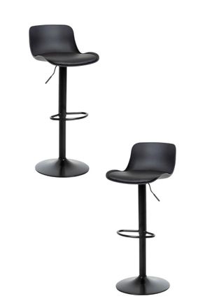 Regalos Miguel Packs Taburetes Cocina - Pack 2 Taburetes Delvo - Negro