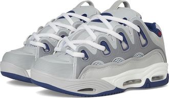 Osiris D3 2001 Mens Skate Shoes Grey/Navy/White : 10.5 D - Medium, Textile