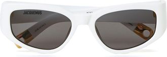 Jacquemus Gala sunglasses - women - Acetate - One Size - White