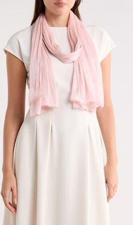 Steve Madden Embellished Oblong Scarf in Pink at Nordstrom Rack