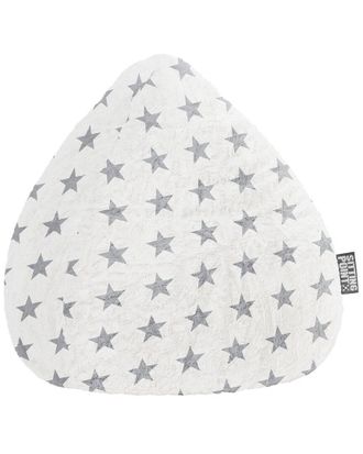 Gouchee Home Fluffy Stars Soft Faux-Fur Bean Bag Chair