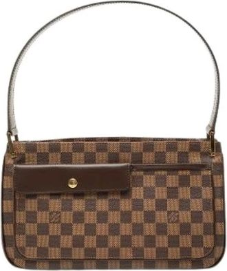 Louis Vuitton Pre-owned Aubagne Borsa a Spalla - - Pre-owned - Donna - Marrone - ONE SIZE