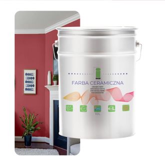 OEM Pintura Cer&aacute;mica Para Paredes, Lavable, Rosa Oscuro, 10 L, Fabricante