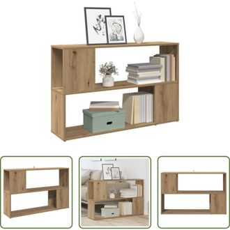 vidaXL Libreria moderna - Libreria Rovere Artigianale 100x24x63 cm in Truciolato