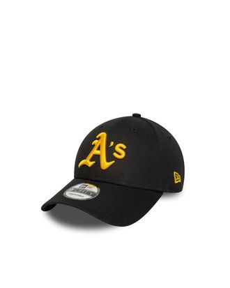 New Era Unisex Baseball Cap 9forty Black Cotton Hat