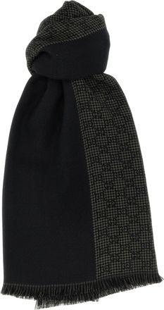 Gucci Wool Silk Scarf Sciarpe Multicolor-Uomo