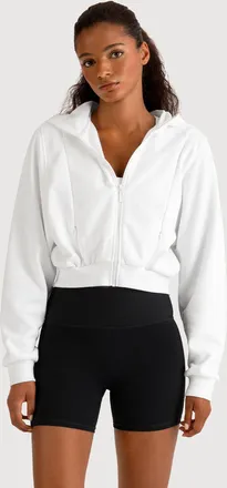 Bloch Ladies Apex Cloud Jacket, White