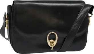 Celine Pre-owned Cross Body Bags, female, Black, Size: ONE SIZE Pre-owned Vintage Shoulder Bag