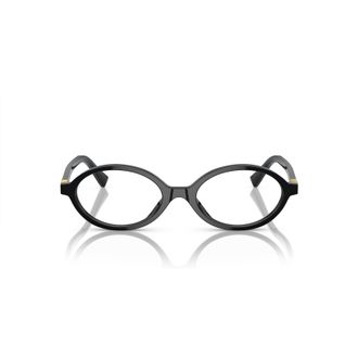 Miu Miu 0mu 01xv Oval Frame Sunglasses