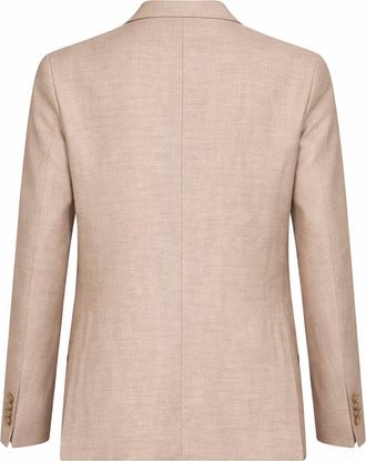 Tagliatore Mens Blazer Montecarlo Beige Linen Blend Jacket