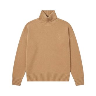 Ami Coltrui - Heren - Truien - Beige - Maat: XL