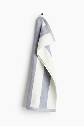 H&M Gestreiftes Handtuch - Blue