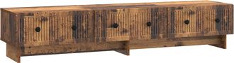vidaXL Mueble De Tv 147 X 34,5 X 30 Cm Madera Envejecida Vidaxl