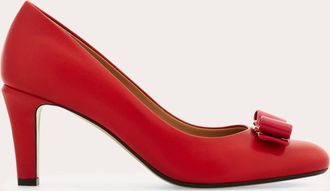Ferragamo Donna Décolleté fiocco Vara Rosso Taglia 35.5