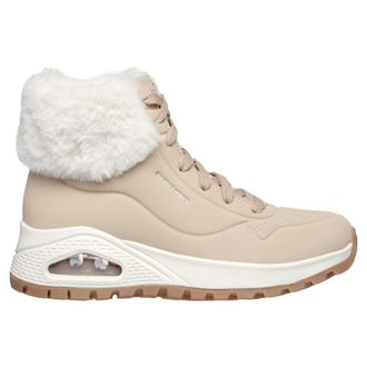 Skechers Dames, Sport, Beige, Maat: 36 EU Leer