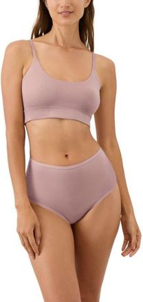 Pact Everyday High Rise Brief 5-Pack Made With Organic Cotton in Dunebreak at Nordstrom, Size X-Small