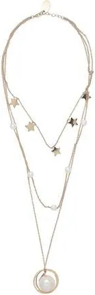 Karl Lagerfeld K/CONSTELLATION PEARL NECKLACE