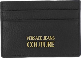 Versace Jeans Couture Zwarte Portemonnees Beschrijving - Heren - Portefeuilles - Zwart - ONE Size - Accessoires