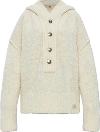 Charlotte Knowles Mandi Sweater - Dames - V-hals truien - Beige - M - Truien & Vesten