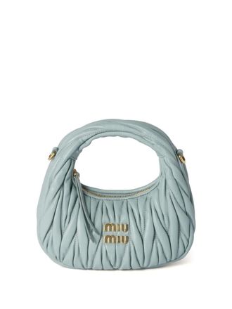 Miu Miu Borsa Wander mini - Verde