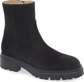 Stuart Weitzman Hudson Lite Zip Bootie in Black at Nordstrom Rack, Size 8.5
