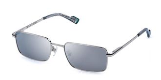 Sting SST580 K07X Mens Sunglasses Silver Size 57