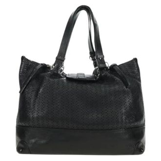 Chlo&eacute; Pre-owned Shoulder Bag - Dames - Pre-owned - Zwart - Maat: ONE Size Leer