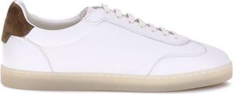 Brunello Cucinelli Leren Su&egrave;de Hakken Sneakers