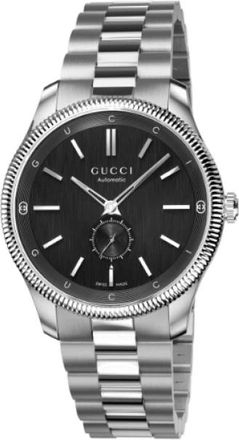 Gucci 40 mm roestvrijstalen kast - Dames - Horloges - Zwart - ONE Size - Accessoires