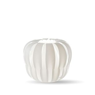 Linea Zero L&aacute;mpara De Mesa Blanca En Metal Cm. 19x17h