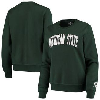 Colosseum Womens Colosseum Green Michigan State Spartans Campanile Pullover Sweatshirt at Nordstrom, Size Xx-Large