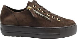 Paul Green Schoenen, Dames, Bruin, 38 1/2 EU, Steyr Sneaker