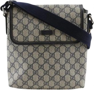 Gucci Pre-owned Vintage Shoulder Bag - unisex - Vintage Schoudertas - Blauw - ONE Size - Vintage