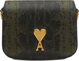 Ami Paris Paris shoulder - unisex - Goat Skin - One Size - Green