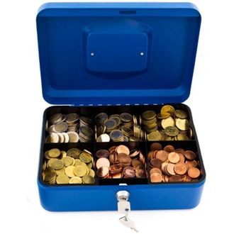 Trade Shop Trade Shop - Casos De Safety Portables Con Steel Portuntry + 2 Keys 20 X 16 Cm