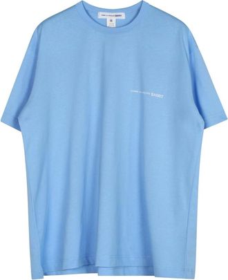 Comme Des Garçons Hombre, Camisetas, Azul, Talla: M