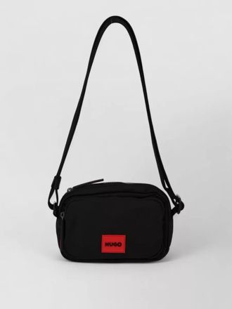 HUGO BOSS shoulder bag logo detail adjustable strap