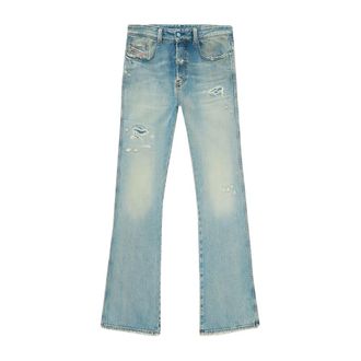 Diesel Flared Jeans, male, Blue, Size: W30 1998 D-Buck Jeans