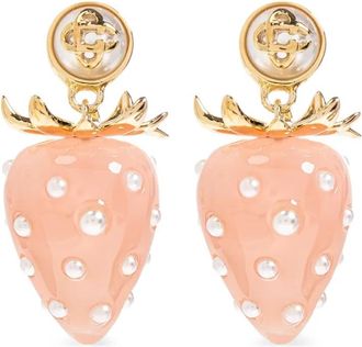 Casablanca Orecchini con perle - Rosa