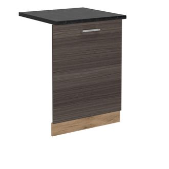 Vicco Tapa Del Lavavajillas R-line, Gris Noble, 60 Cm, Et Antracita