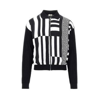 Versace Cardigan with Sylvester print Man 48